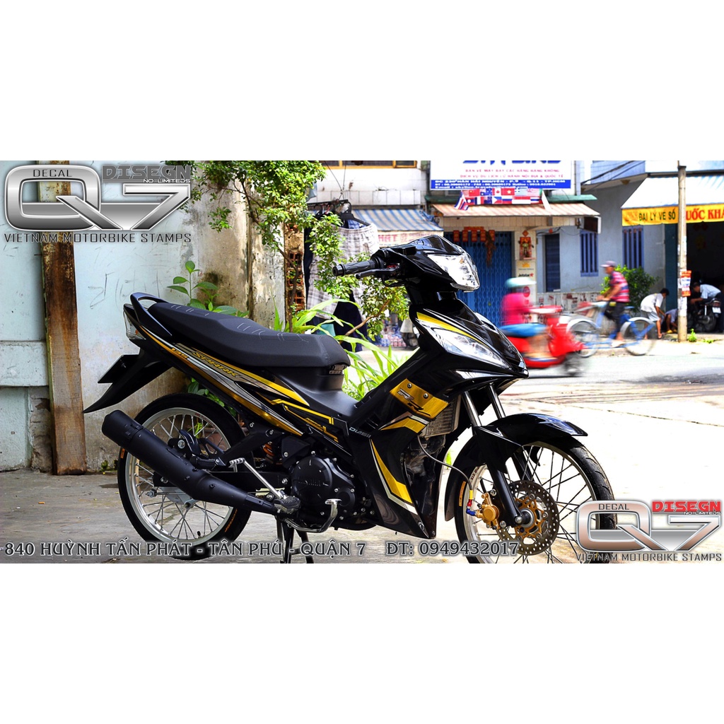 TEM RỜI EXCITER 2010 VANG ĐEN