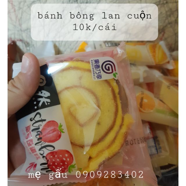 Bánh bông lan cuộn