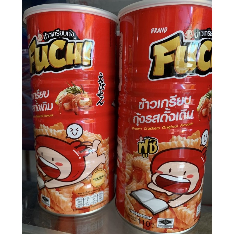 Bánh phồng tôm Thái FUCHI lon 110gr