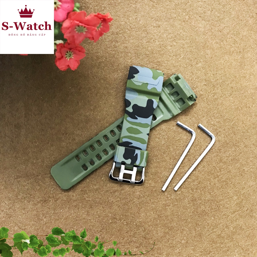 [CHUẨN XỊN] Dây đồng hồ cao su mềm cho đồng hồ Casio G-Shock Gg-1000 Gwg-100 Gsg-100