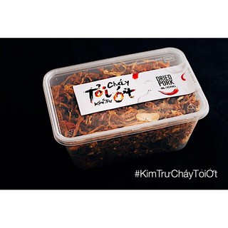Khô heo cháy tỏi ớt - hộp 450gr