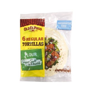Bánh Tortillas Super Soft & Flexible Old El Paso - Úc (Flour) Xanh