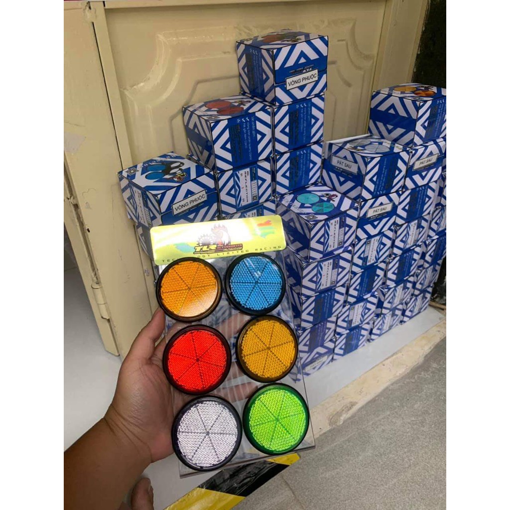 Mắt mèo full ốc pát trước sau cho mọi loại xe máy xe đạp điện - dochoixemay