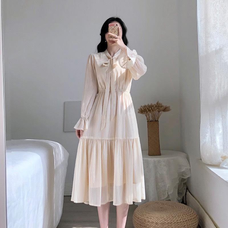 [Mã FAMARAL1 giảm 10K đơn 50K] [CÓ FEEDBACK] - Váy ulzzang tiểu thư công chúa phối nơ - V16 - jannahouse | BigBuy360 - bigbuy360.vn