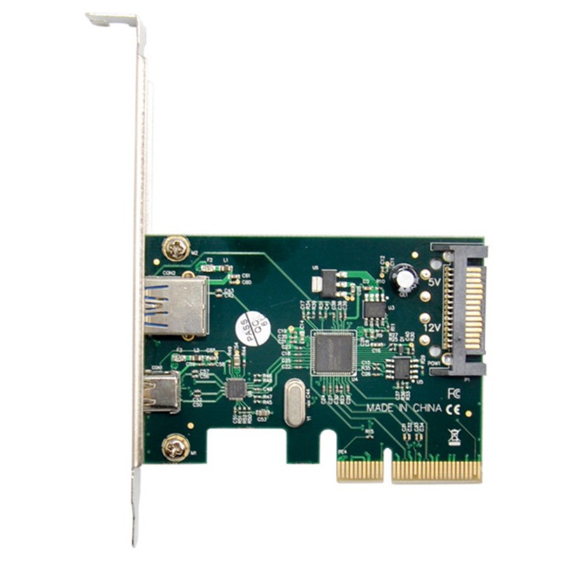 Card Mở Rộng Pcie Sang Usb 3.1 Type C + A Gen2 10gbps Thẻ | BigBuy360 - bigbuy360.vn