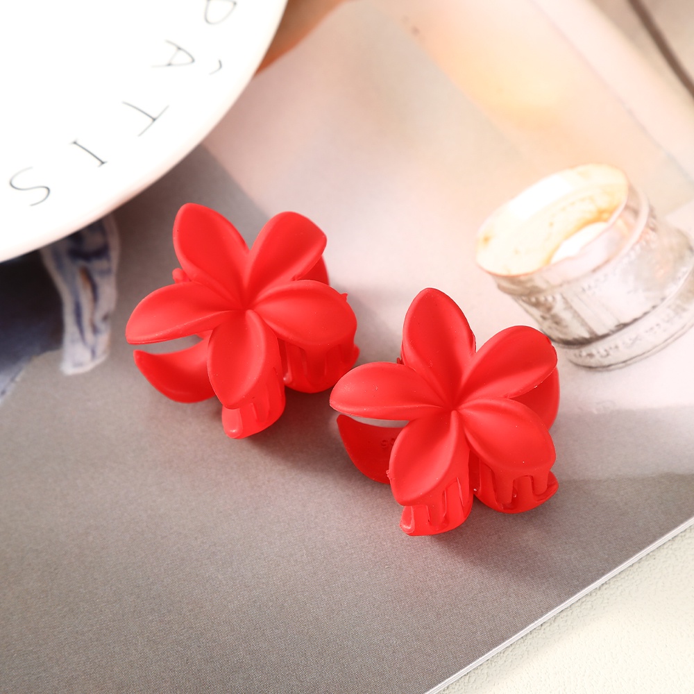 Set kẹp tóc nhựa HAIMEIKANG hình bông hoa màu sắc ngọt ngào dành cho bạn nữ