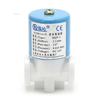 Van Điện Từ Nhựa G1/4" 2 Chiều 12V DC 0-120PSI 0-0.8MPa