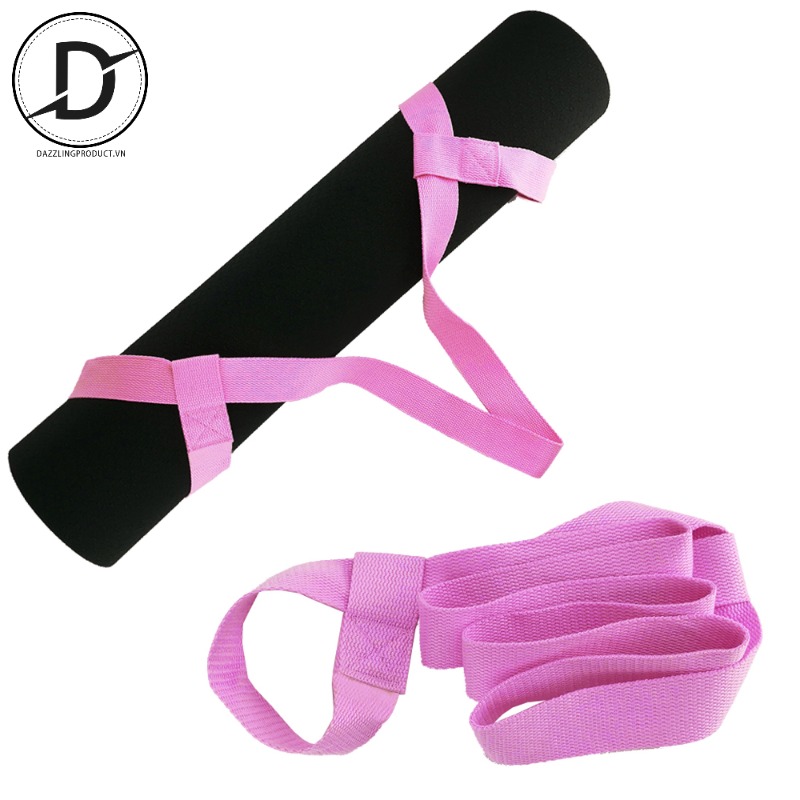 Adjustable Yoga Mat Carrying Straps Shoulder Carrier For Yoga Mat Two-way Elastic Yoga Belts