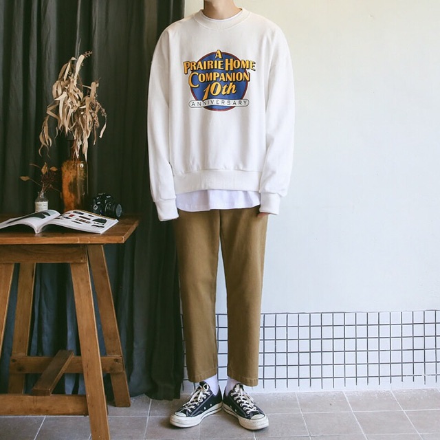 [Siêu rẻ mua1 tặng 1 phần quà] Sweater unisex universal 10th taobao bigsize cho nam và nữ, ngoại cỡ