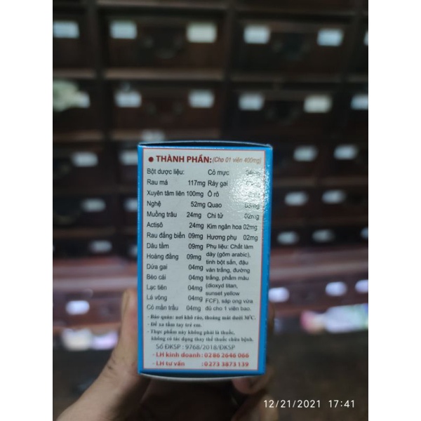 Tiêu phong nhuận gan Ngọc Liên