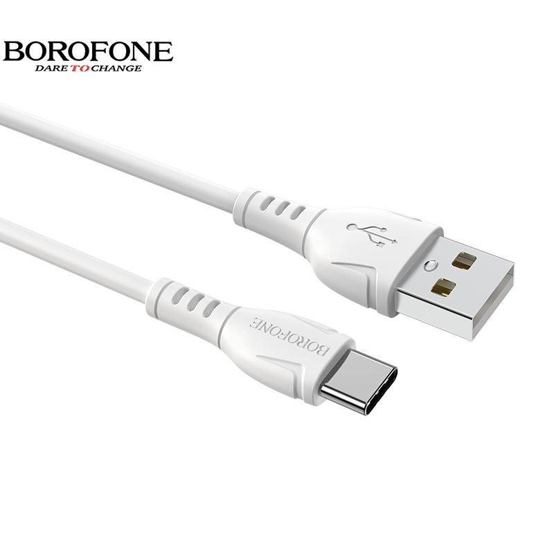 Dây sạc nhanh 2.4A chính hãng Borofone BX51 chống rối dây dài 1m, cáp sạc cho các dòng điện thoại - BH 12 tháng