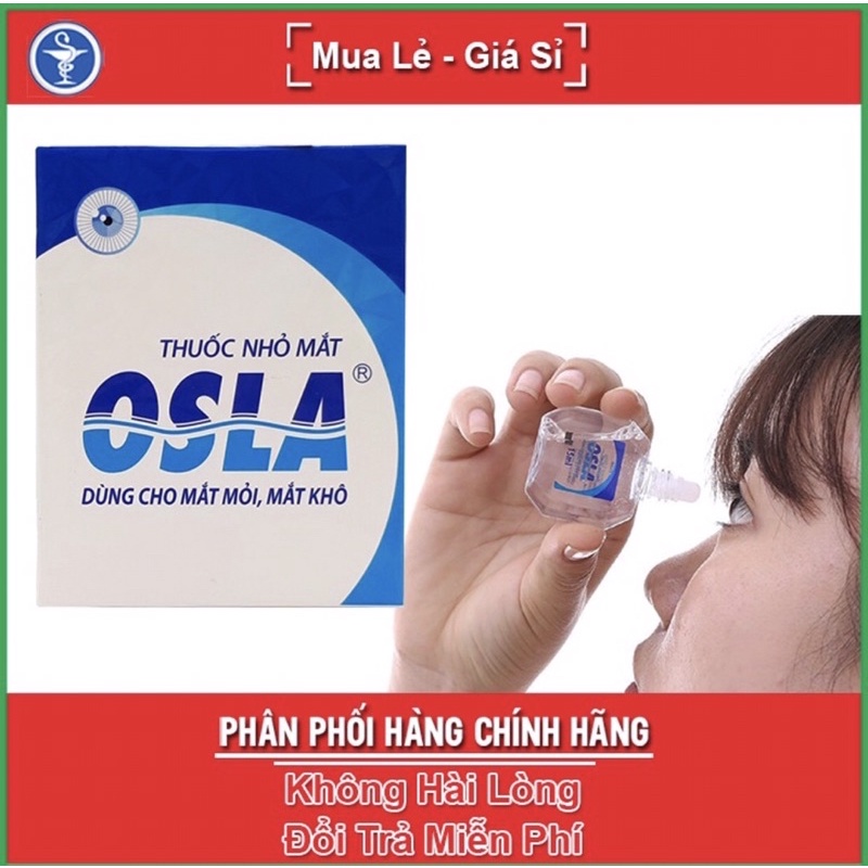 Nước nhỏ mắt Osla 15ml dùng cho mắt khô, mỏi mắt | BigBuy360 - bigbuy360.vn