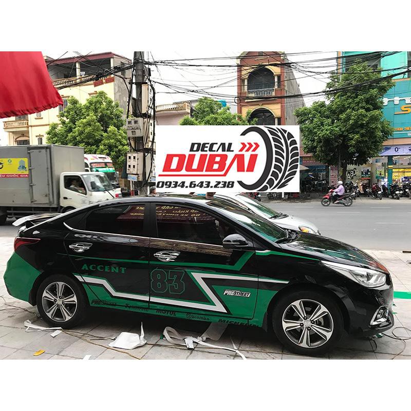 Tem Dán Sườn Xe Hyundai Accent 83