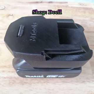 Đế Chuyển Pin Makita 18v Cho Máy AEG - AEG Ridgid In 3D Siêu Bền - Pin Makita Sang AEG