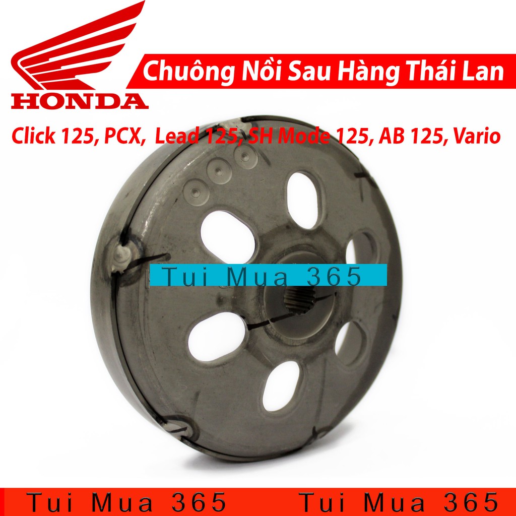 Chuông Nồi Sau Honda Thái Lan Air Blade 110, AB125cc, PCX, Lead, SCR, Vario