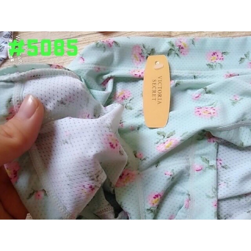 Sét 10 quần lót su hoa thông hơi cạp cao 5084