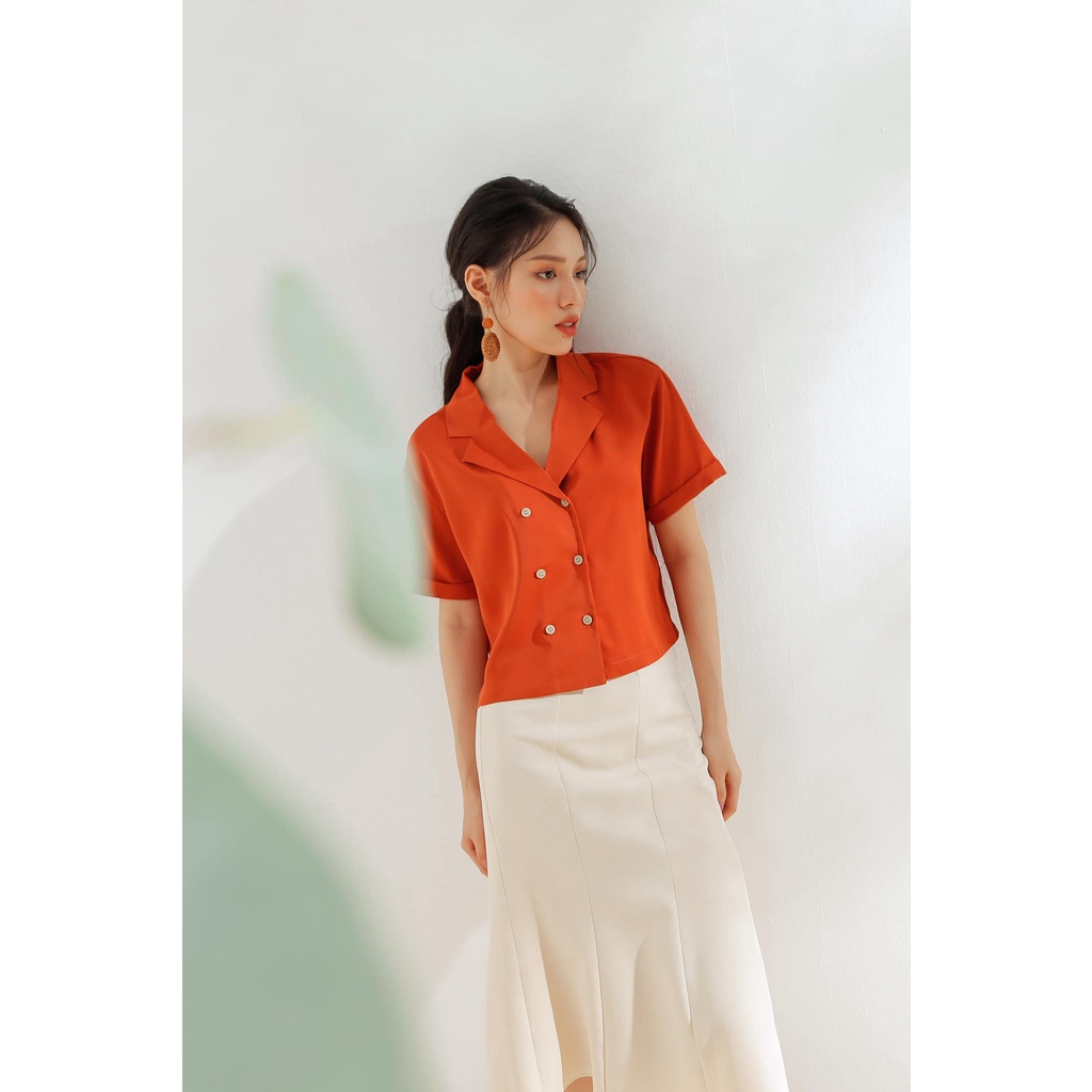 Chân Váy Dài Công Sở MOMOCO 7 Mảnh Xòe Dưới Chất Liệu Tuýt Si Xốp M2830