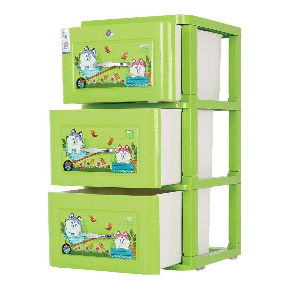 Tủ nhựa LucKy Quy Phúc + 3 tầng: 38 x 41 x 750 Cm- BẢO HÀNH 10 NĂM | BigBuy360 - bigbuy360.vn
