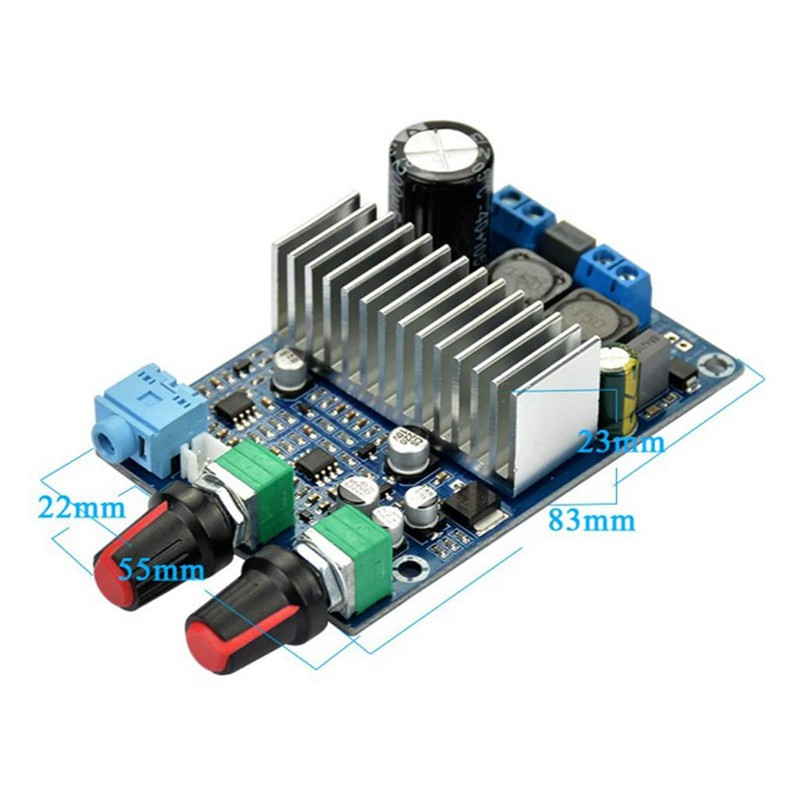 Bảng Mạch Khuếch Đại Âm Thanh Subwoofer Tpa3116 100w Dc12-24V