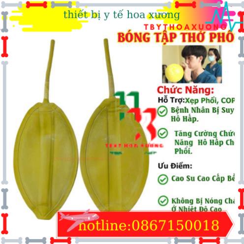 Bóng Tập Thở, Bóng Tập Thổi Cho Người Bị Suy Phổi, Xẹp Phổi, Suy Hô Hấp, COPD