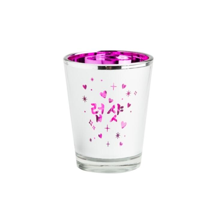 Ly Uống Rượu Soju ARTBOX Hàn Quốc Phối Màu Hồng