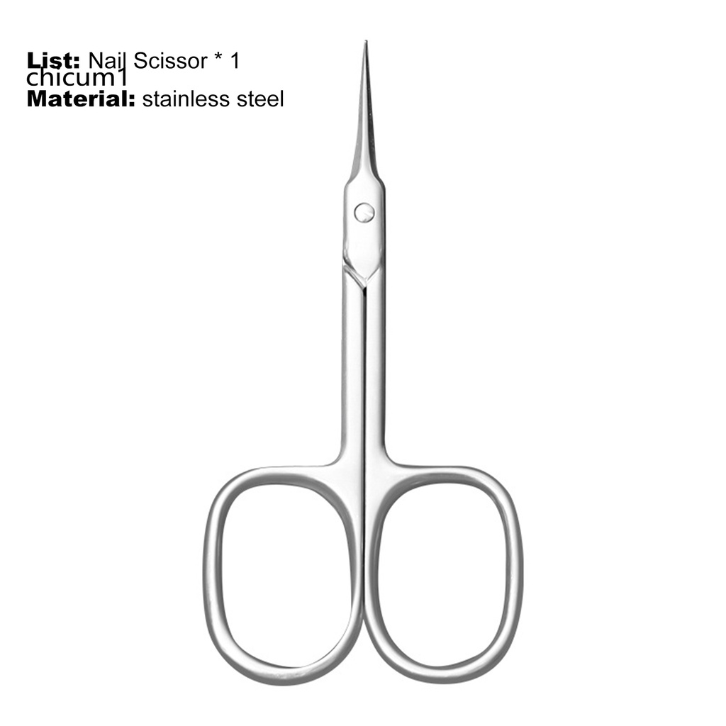 [Hàng mới về] Kéo cắt da chết móng tay bằng thép không gỉ tiện lợi cho người lớn