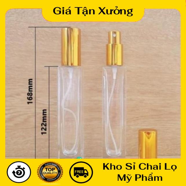 Lọ Chiết Nước Hoa ❤ Lọ chiết nước hoa 50ml Vuông Cao , lọ dầu thơm , phụ kiện du lịch