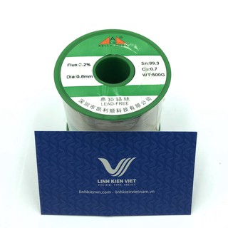 Thiếc hàn không chì 0.8mm 0.5Kg