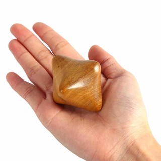 Gỗ Thơm Bấm Huyệt Massage Lục Giác Châm Cứu Trị Liệu Con Lăn Bi Massage Cầm Tay