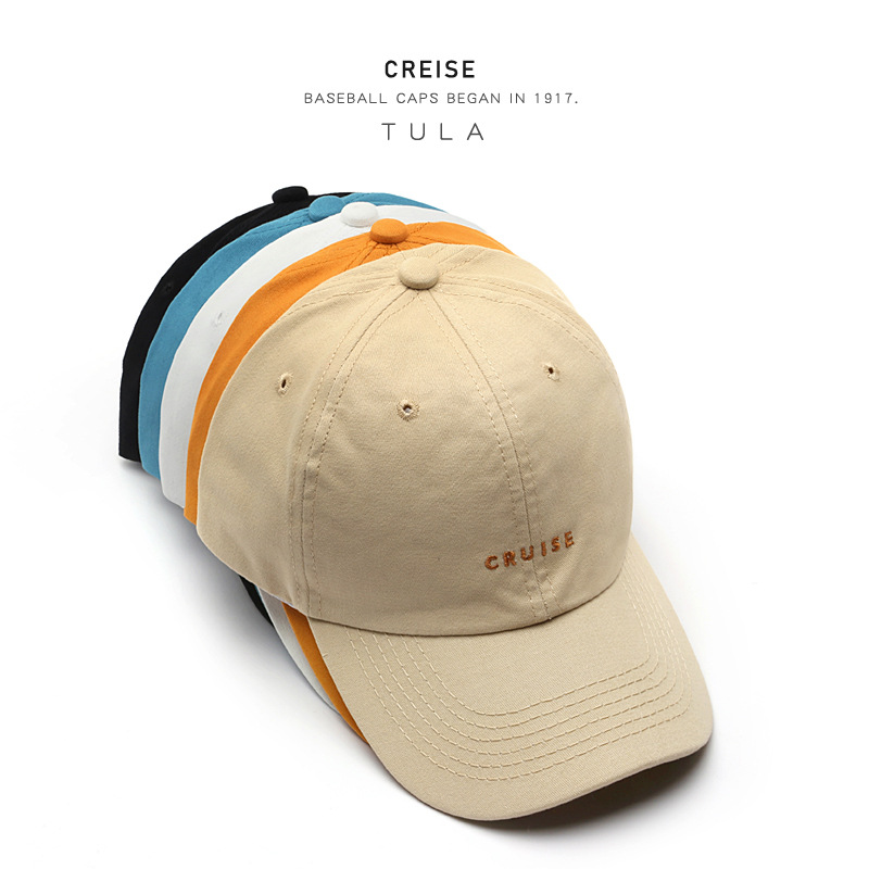 Nón Lưỡi Trai Mềm Thêu Chữ Phong Cách Hàn Quốc Thời Trang