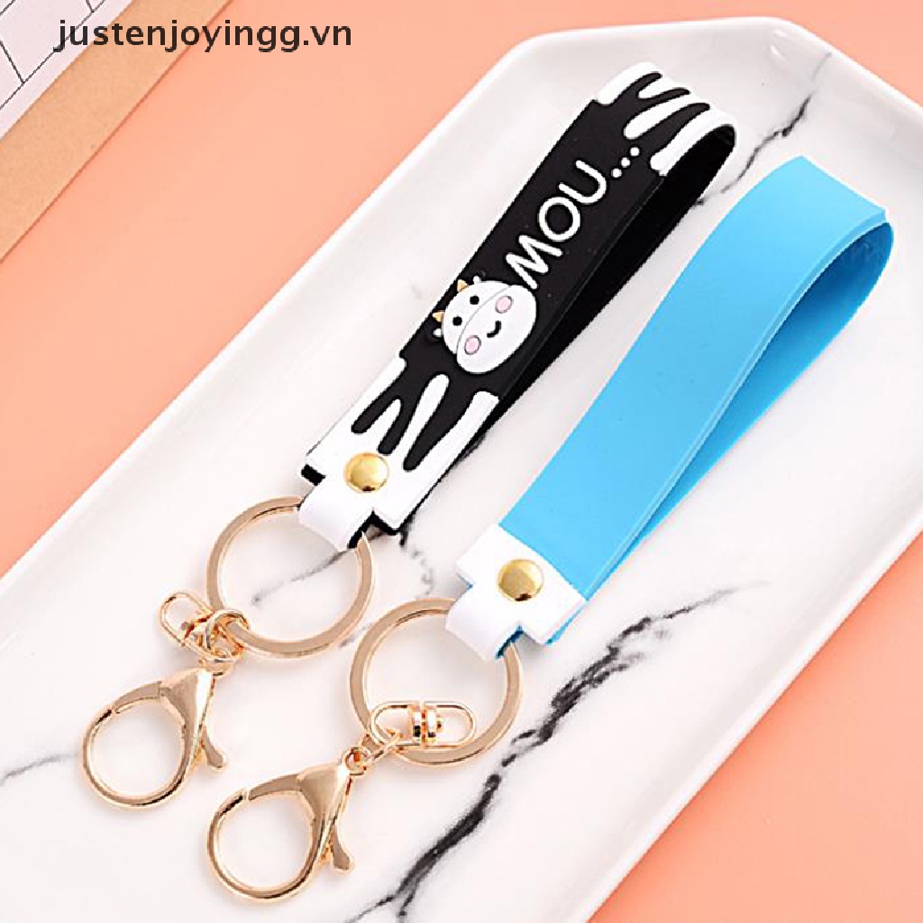 Mới Móc Khóa Hình Bò Sữa Đáng Yêu