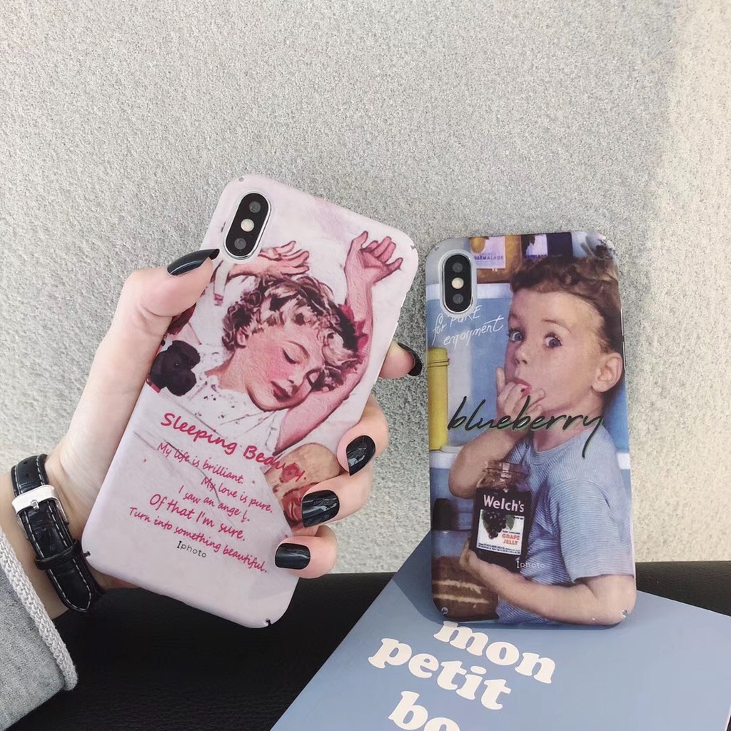 Ốp Điện Thoại Cứng In Hình Xinh Xắn Cho Iphone Xsmax Xr | BigBuy360 - bigbuy360.vn