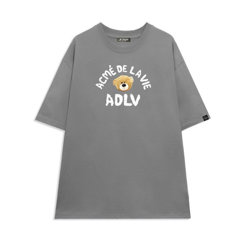 Áo thunCó size full màutay lỡ unisex Gấu ADLV