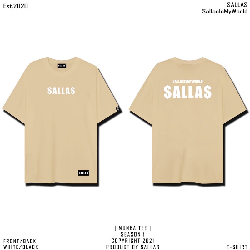 MONBA TEE - áo thun form rộng nam nữ | BigBuy360 - bigbuy360.vn