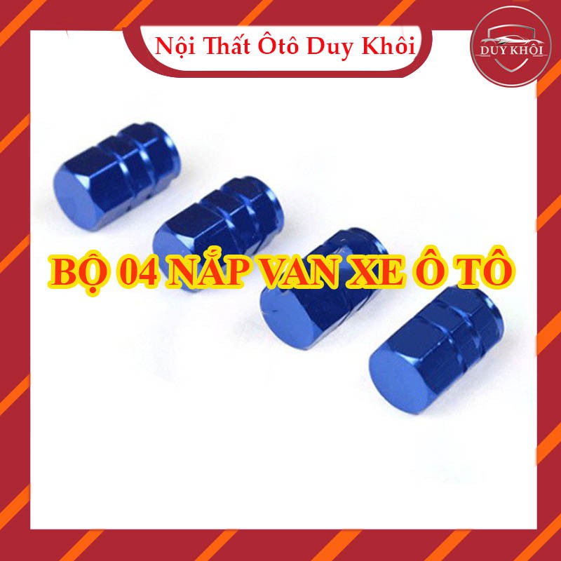 Bộ 04 nắp trang trí và bảo vệ van ô tô