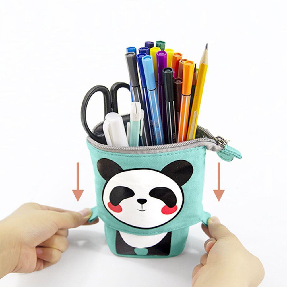 Hộp Đựng Bút Bằng Vải Canvas Có Thể Gấp Gọn Tiện Dụng