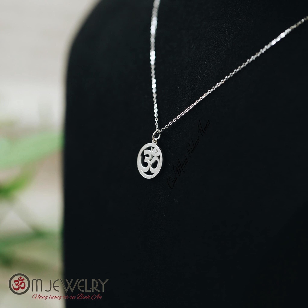 DÂY CHUYỀN CHARM OM TREO TRÒN S950