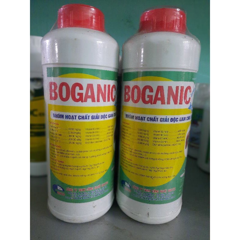 Giải độc gan tôm cá Boganic - Thuốc Thủy Sản Minh Tuệ