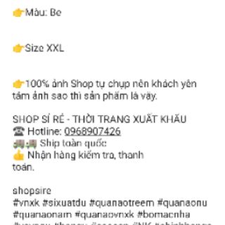 Quần lót bà bầu
