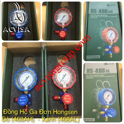 Đồng Hồ Gas Đơn Hongsen Model 468Ah  ; 468Al