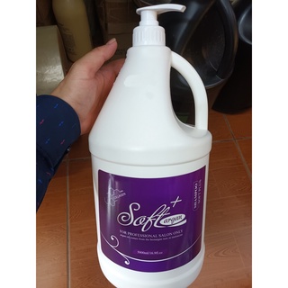 Can dầu gội tơ tằm hương nước hoa argan soft+ 5000ml