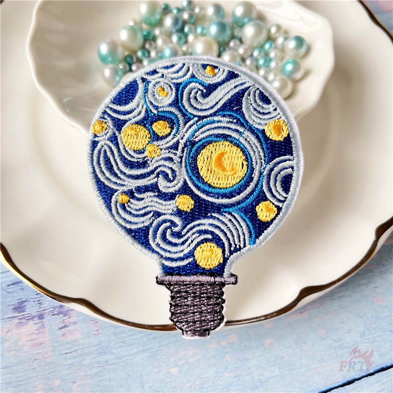 ♚ Bộ Sưu Tập Nghệ Thuật - Miếng Dán Ủi Hình Bầu Trời Đêm / Vũ Trụ ♚ 1 Cái Tự May Thêu Trên Sắt Trên Huy Hiệu Miếng Vá