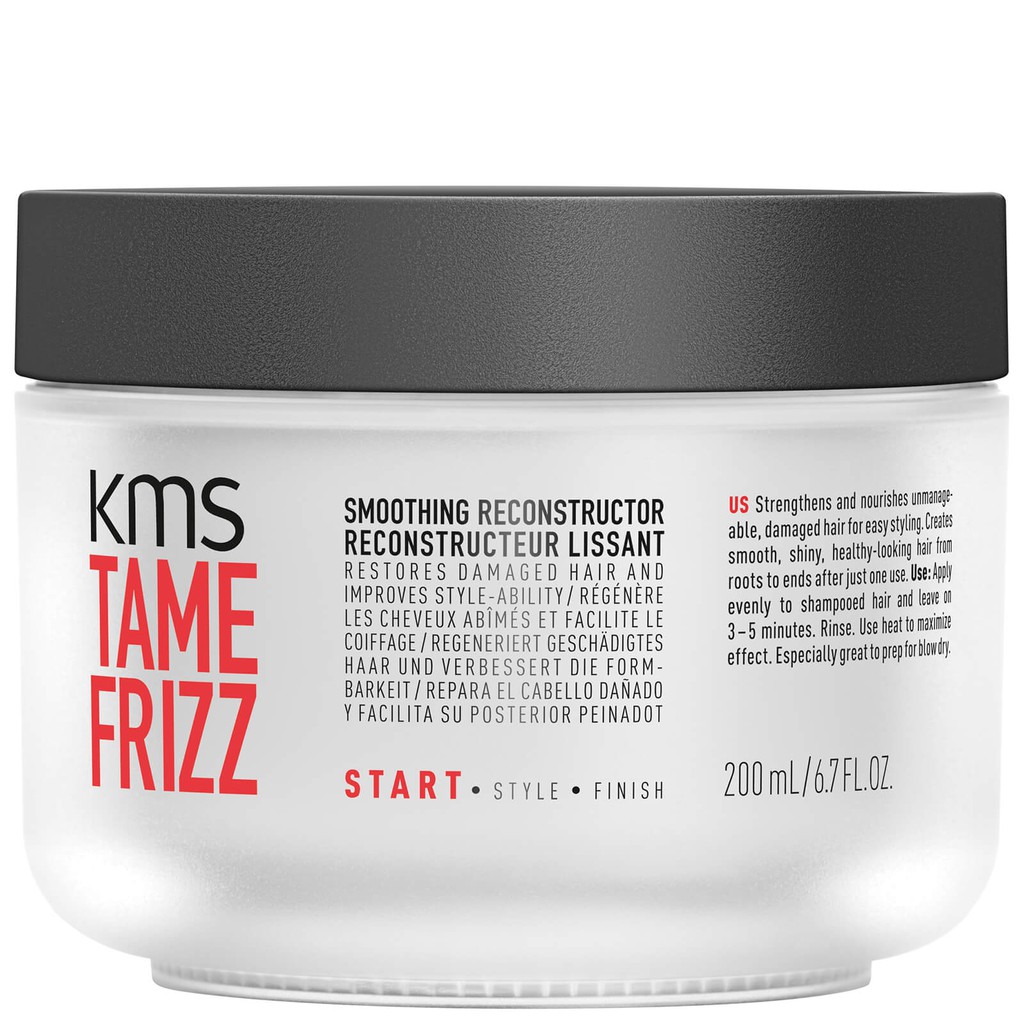 HẤP MƯỢT TÁI CẤU TRÚC KMS TAMEFRIZZ 200ML