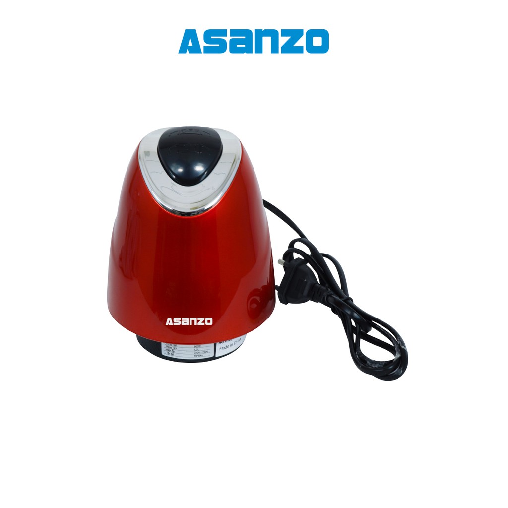 [Mã ELHA22 giảm 5% đơn 300K] Máy xay thịt thủy tinh 02 lưỡi dao kép Asanzo AMG-15A 600W (1.5 lít)