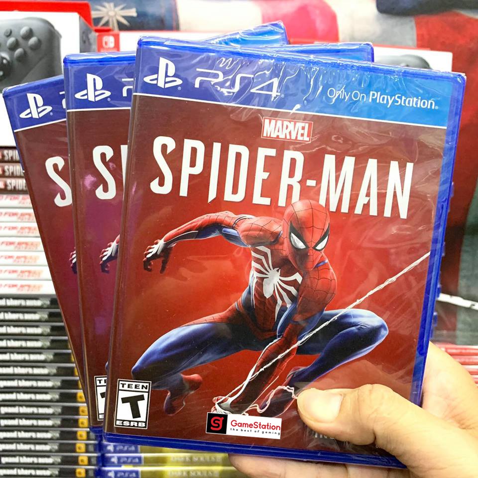 Đĩa Game PS4: Marvel's Spider-Man Cho Máy PS4