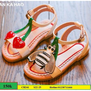 Giày sandal ong bé gái