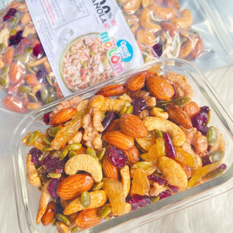 COMBO 3KG (6 GÓI) GRANOLA 100% HẠT