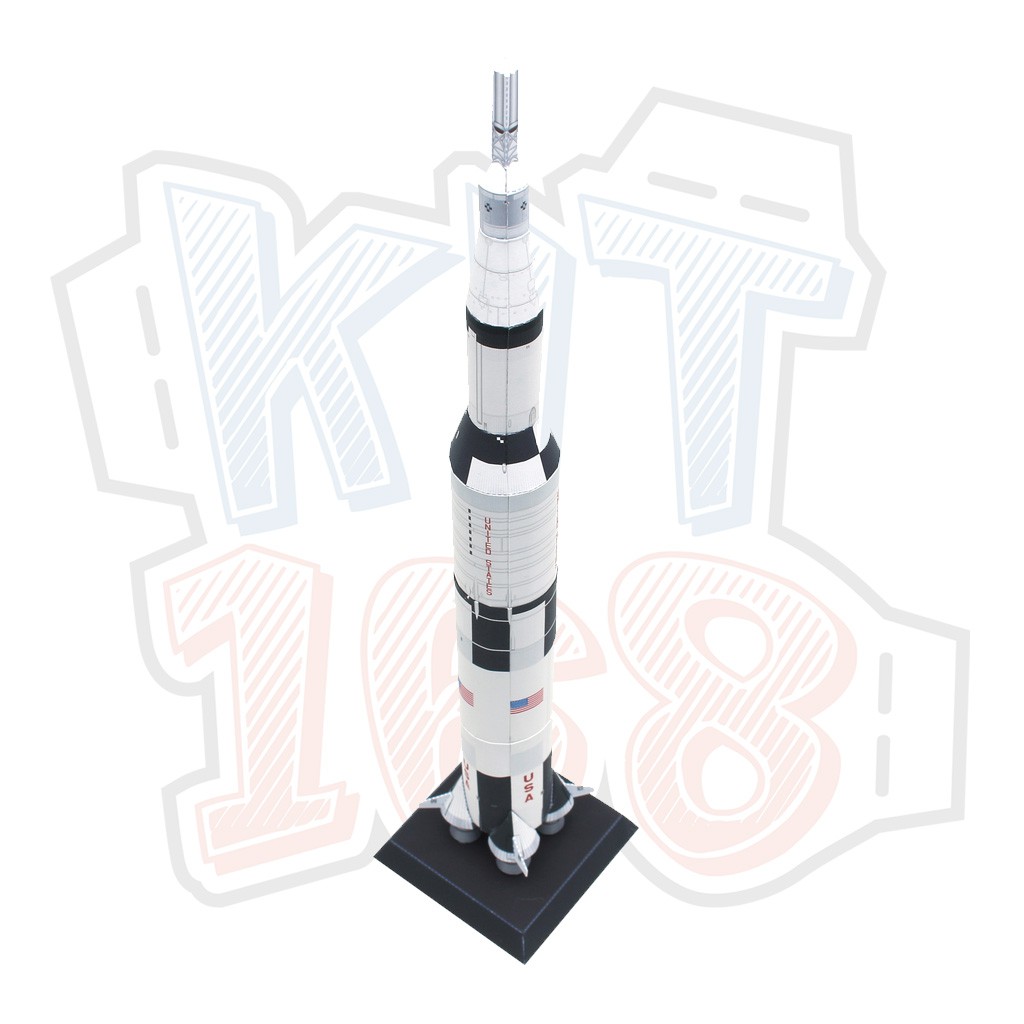Mô hình giấy Saturn V Rocket
