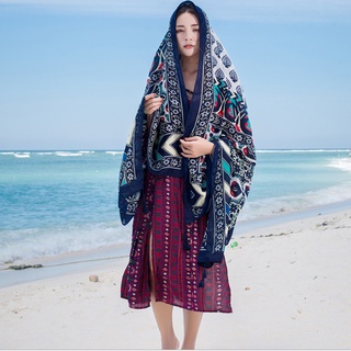 Khăn Choàng Đi Biển Boho Mã SP 037