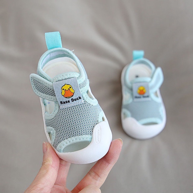 [Hình thật] Sandal tập đi raseduck cho bé